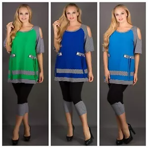 SUMMER SPORTS COMFORTABLE WOMEN SUIT PLUS SIZE SET - Picture 1 of 9
