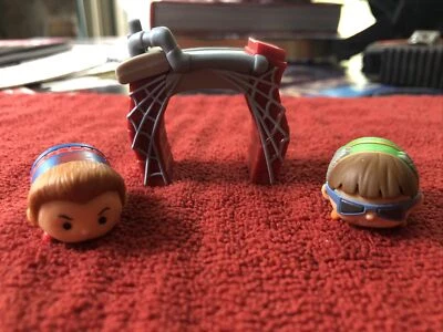Marvel Tsum Tsum Mini Vinyl Peter Parker Doc. Oc  3 Piece Lot Jakks - Image 1 of 4