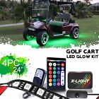 X-LIGHT LED H.D. GolfCart Lighting Underbody Glow Neon Kit ClubCar EZGO RXV TXT