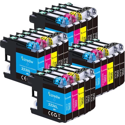 XXL LC-223 Druckerpatronen kompatibel für Brother LC223 MFC-J480DW MFC-J5320DW - Bild 1 von 3