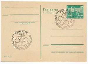Germany DDR 1977 15th International Olympic Day Postmark Postal Stationery Card - Picture 1 of 1