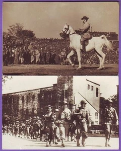 MILITÄR WWII ECHTFOTO US SOLDATEN ITALIEN ? POSTKARTEN [2 - Bild 1 von 1