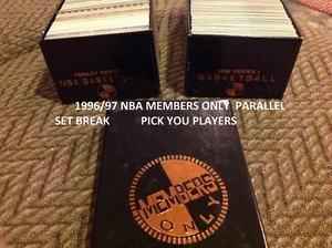 1996/97 topps stadium club Members only Parallel Version NBA Very Rare Limited - Picture 1 of 162