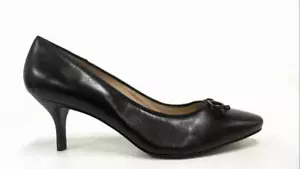 Zapatos de aguja para mujer Pour La Victoire Pump talla 10 m cuero negro venta de tacón de 3 - Imagen 1 de 8