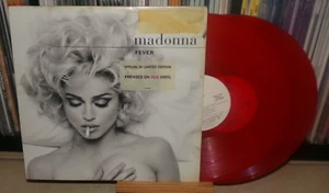 MADONNA FEVER RED 2 12 INCH PROMO RECORD EROTICA FINALLY ENOUGH LOVE - Picture 1 of 13