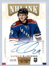 2013-14 Panini Contenders NHL Ink Nathan MacKinnon Rookie Auto /25 #I-NMK