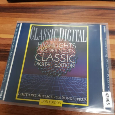 VARIOUS : Highlights Aus Der Neuen Classic Digital Edition    > EX (CD) - Bild 1 von 3