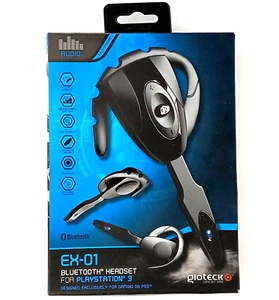 Cuffie Gaming PS3 Gioteck Auricolare Bluetooth EX-01 Senza Fili Playstation 3 - Photo 1/7
