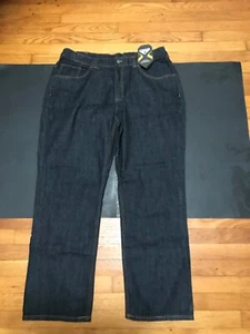 Pantalones de mezclilla elásticos azul-negro Condor Cipher entrepierna reforzada para hombre 40/30 nuevos con etiquetas - Imagen 1 de 12