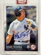 2023 Topps Archive Signature Series MARK TEIXEIRA YANKEES  1/1 Auto 2015 CHROME