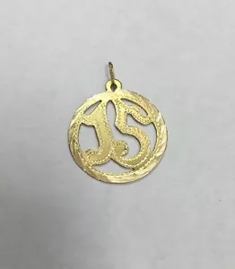 Handmade Fifteens Necklace Charm - Picture 1 of 3