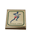 Boy Scouts fitness physique laiton compétence prix ceinture boucle BSA vintage