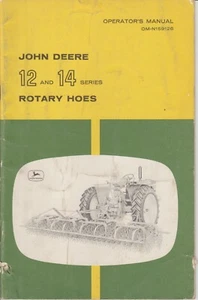 John Deere 12 and 14 Series Rotary Hoes Operator's Owner's Manual - Picture 1 of 2