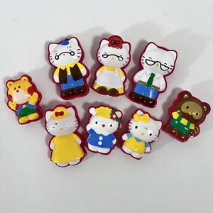 Vintage Hello Kitty Sanrio Plastic Suction Cup Figurines - Fridge Wall Bathtub - Picture 1 of 4