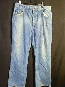 Baggy Nike Denim Jeans Waist: 36/32 Blue Ribbon Sports (11) - Picture 1 of 13