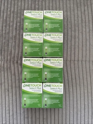 OneTouch Select Plus Blutzuckerteststreifen, 400 Stück, 8x50 Pack - Bild 1 von 2