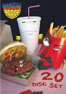 Aqua Teen Hunger Force The Baffler Meal Complete Collection DVD  NEW - Imagem 1 de 2