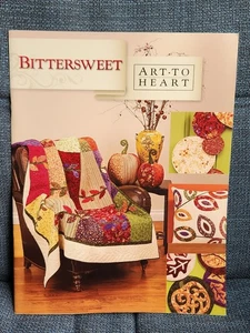 Bittersweet Fall Quilt Pattern Book by Nancy Halvorsen of Art to Heart NEW - Picture 1 of 3
