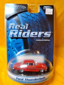 Hot Wheels Ford Thunderbolt Real Riders Limited Edition 2005 🔥A10 - Picture 1 of 7