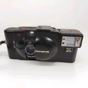 Olympus XA2 Point & Shoot 35mm Film Camera + A11 Flash From JAPAN - Picture 1 of 4