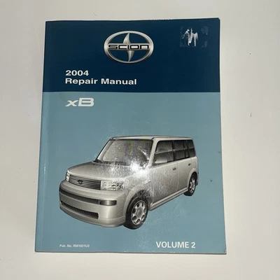 Manual de reparación Scion XB 2004 volumen 2 pub no RM1031U2 Foto 1 de 4