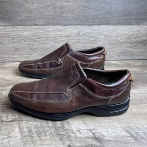 Cole Haan Everett Air C06507 Mens 10.5 W Casual Shoes Brown Bicycle Toe Loafers - Picture 1 of 10