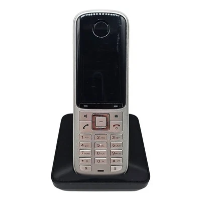 Gigaset S4 Professional Mobilteil mit Ladeschale Silber Telefon - Bild 1 von 4