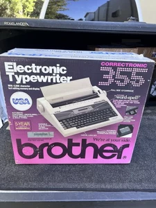 NEW Brother 355 Electronic Typewriter - Picture 1 of 4