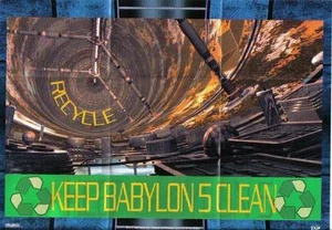 BABYLON 5 SEASON 2 MINI POSTER CARD 2 OF 10 - Picture 1 of 1