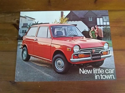 CLASSIC EARLY HONDA 600 MINI CAR  SALES BROCHURE, 1970 - Image 1 of 2