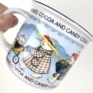 Weihnachten Kaffeetasse Becher "The Way To A Snowman’s Heart" Urlaub Tee Kakao Geschenk - Bild 1 von 11