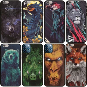Mythical Animals Spirit Fashion Phone Case Cover iPhone X 11 Pro Max 6 7 8 Plus - Picture 1 of 12