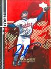 Rafael Furcal Autographed 2000 Upper Deck Black Diamond Rookies #48