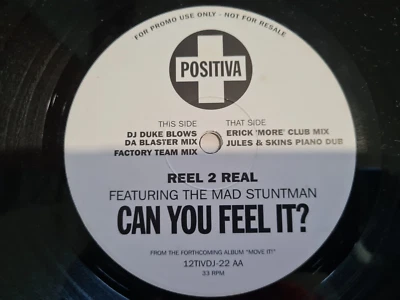 Can you feel it?   Reel 2 Reel featuring The Mad Stuntman (double promo pack) - image 1 of 4