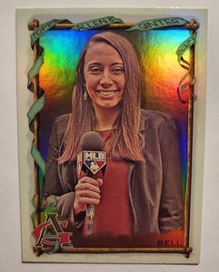 2023 Topps Allen & Ginter Mandy Bell  #235 Silver Portraits Hot Box - Reporter