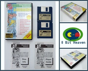 DINOSAURS EDUCATIONAL SOFTWARE ALL AGES FOR COMMODORE AMIGA - TESTED & WORKING - Picture 1 of 10