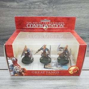 Konfrontation vorbemalt tolle Reißzähne Einheit Box WOLFEN ARMY RACKHAM Miniaturen RPG - Bild 1 von 6