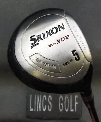 Srixon W-302 W-NI.WT. 18.5° 5 Wood Regular Graphite Shaft Winn Grip & Srixon H/C - Image 1 of 4