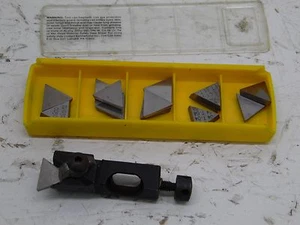 13 Stück Kennametal Top Notch Wendeplatten NDC3040R3 plus Halter (Einsätze neu) - Bild 1 von 4