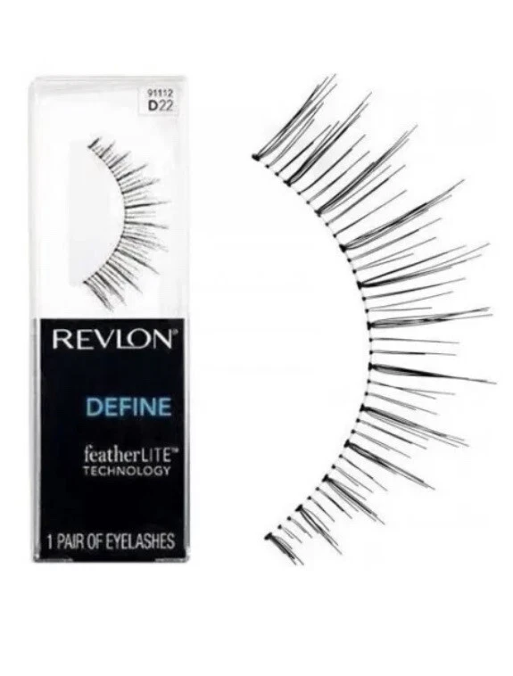 Revlon DEFINE featherLITE Eyelashes (1 pair per box) 91112 D22  NIB - Image 1 of 1