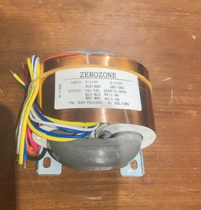 50VA R-core transformer 115V or 230V To 220V +9V+9V for PRT-13A Tube preamp DIY - Picture 1 of 3