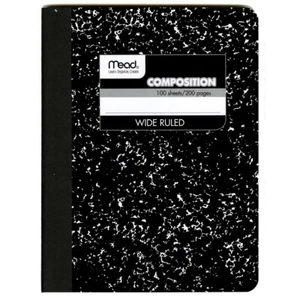 Mead Black Marble Composition Notebook - Picture 1 of 1