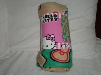 NEW, Sanrio Hello Kitty and Friends Silk Touch Throw, GINGERBREAD HELLO KITTY - Image 1 of 3