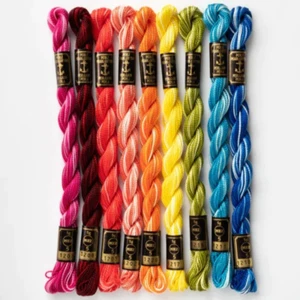 Anchor "Pearl Cotton Multi" Embroidery Floss - 7 x Assorted Skeins - Picture 1 of 1