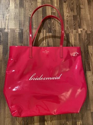 Bolso de Mano Kate Spade New York Boda Belles 'Dama de honor' Bon Shopper, Rosa Foto 1 de 4