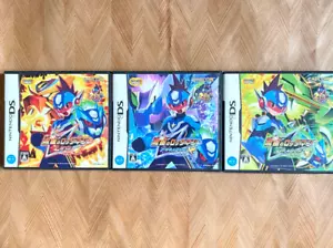 Ryusei no Rockman Leo Pegasus Dragon Lot of 3 Japanese NDS Tested - Picture 1 of 4