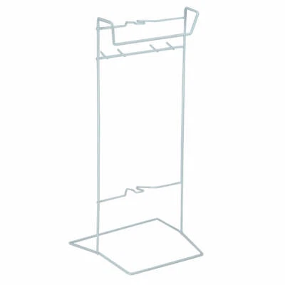 THATCABLE Urine Catheter Bag Floor Holder - Free Standing or Hanging - Plastic Coated
