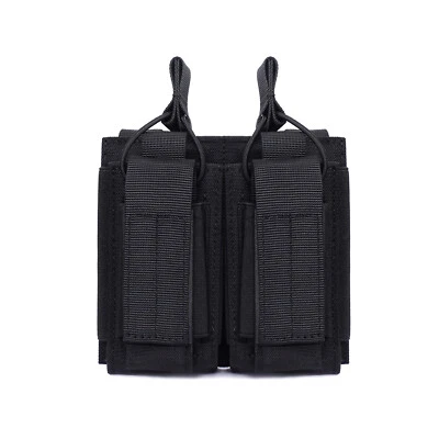 Tactical Mag Pouch Rifle Pistol Magazine Pouch MOLLE Double Open-Top Mag Holster - Image 1 of 4
