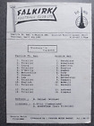 Falkirk V Partick Thistle Reserves April 4Th 1991 Scottish League West Programme