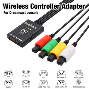 Bluetooth Wireless Gamepad Controller Adapter For Sega Dreamcast Console-Black - Picture 1 of 9